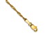 14K Yellow Gold 1.70mm Singapore Chain Bracelet