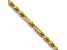 14k Yellow Gold 2.25mm Solid Diamond-Cut Milano Rope Chain