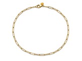 14K Yellow Gold Polished Fancy Link Bracelet