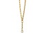 14K Yellow Gold Paperclip Link Y-drop 18-inch Lariat Necklace