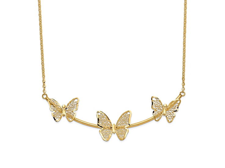 ★MIDNIGHT MOMENT.★ Three bar necklace gold Gold Trio Diamond Midnight Moon Necklace – Daniella Draper
