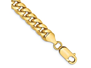 10k Yellow Gold 6.75mm Miami Cuban Link Bracelet