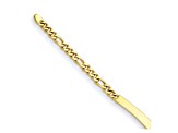 14K Yellow Gold 4.8mm ID Figaro 7.5-inch Bracelet