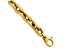 14K Yellow Gold 8.7mm Fancy Link 24-inch Necklace