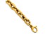 14K Yellow Gold 8.7mm Fancy Link 30-inch Necklace