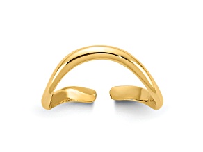 14K Yellow Gold Polished Toe Ring