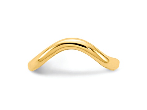 14K Yellow Gold Polished Toe Ring