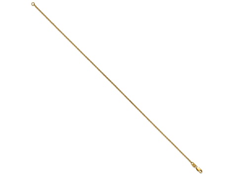 14k Yellow Gold Forzantine Cable Link Bracelet