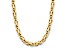 14K Yellow Gold 7mm Fancy Link 18-inch Necklace