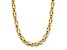 14K Yellow Gold 7mm Fancy Link 24-inch Necklace