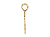 14K Yellow Gold Number 1 WIFE Charm