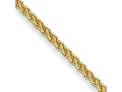 10k Yellow Gold 1.05mm Solid Spiga 20 Inch Chain