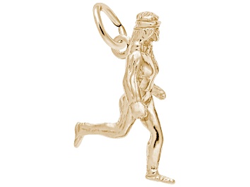 Picture of 14K Yellow Gold Female Jogger Charm