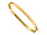 14K Yellow Gold 4mm Hinged Bangle