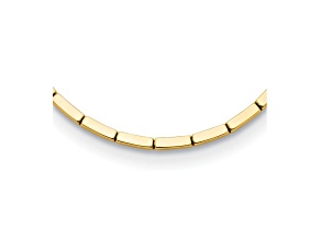 14K Yellow Gold 4mm Multi-bar 18-inch Necklace