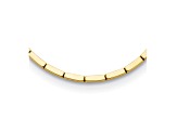 14K Yellow Gold 4mm Multi-bar 20-inch Necklace