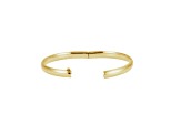 14K Yellow Gold 6.5mm Hinged Bangle Bracelet