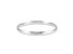 14K White Gold 6.5mm Hinged Bangle Bracelet