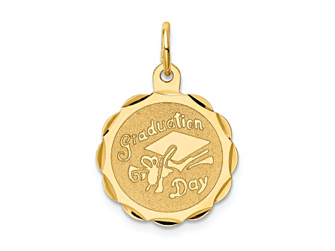 14K Yellow Gold GRADUATION DAY Charm