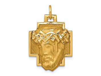 Picture of 14K Yellow Gold Jesus Charm