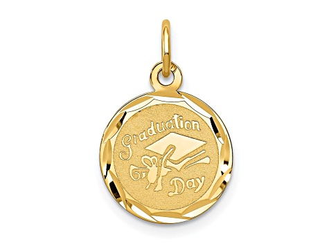 14K Yellow Gold GRADUATION DAY Cap Charm