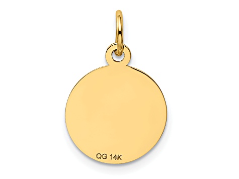 14K Yellow Gold GRADUATION DAY Cap Charm