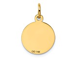 14K Yellow Gold GRADUATION DAY Cap Charm