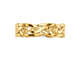 14K Yellow Gold Weave Toe Ring