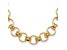 14K Yellow Gold 25.4mm Circles 20-inch Necklace