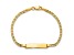 14k Yellow Gold Polished Mariner Link ID Bracelet