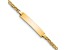 14k Yellow Gold Polished Mariner Link ID Bracelet