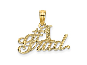Picture of 14K Yellow Gold #1 GRAD Charm
