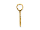 14K Yellow Gold #1 GRAD Charm