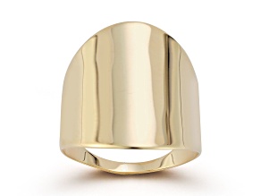 Bellissima Gold 14K Yellow Gold Graduated Cigar Ring