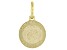 10K Yellow Gold Saint Anthony Medal Pendant