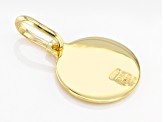 10K Yellow Gold Saint Francis Medal Pendant