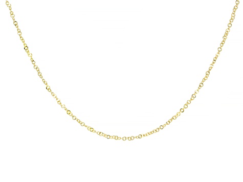 1mm Diamond Cut Bead Ball Chain Necklace Extender Real 14K Yellow Gold