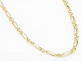 10K Yellow Gold Figaro Chain