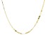 10K Yellow Gold Flat High Polish Valentino Chain