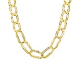 10K Yellow Gold Mirror Signora Necklace