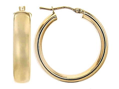 Jtv gold hoops Clearance