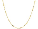 10K Yellow Gold 2MM Mirror 18 Inch Chain