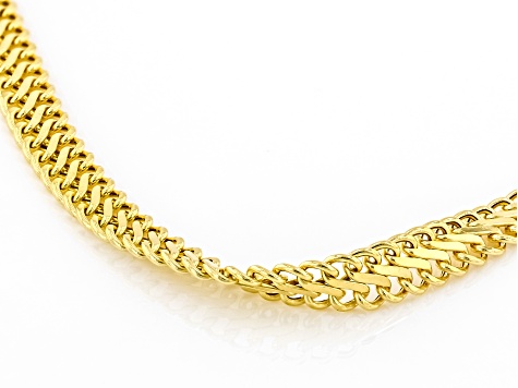 14K Yellow Gold 3.6MM Diamond-Cut Infinity Link Bracelet