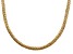 10K Yellow Gold High Polished Woven Chain