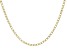 10K Yellow Gold 1.8MM Marquise 24 Inch Chain
