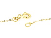 10K Yellow Gold Rosetta Anklet