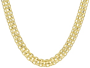 10k Yellow Gold Bismark Link Chain