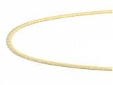 10k Yellow Gold Diamond-Cut Herringbone Link Chain