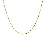 10k Yellow Gold Valentino Link Chain With Toggle Bar Clasp