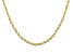 10K Yellow Gold 3mm Hollow Infinity Rope Chain